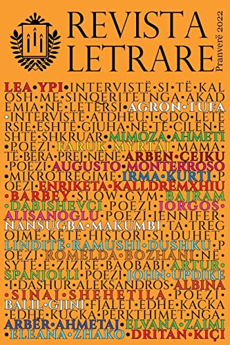 Kopertina e Revista Letrare — Pranverë 2022