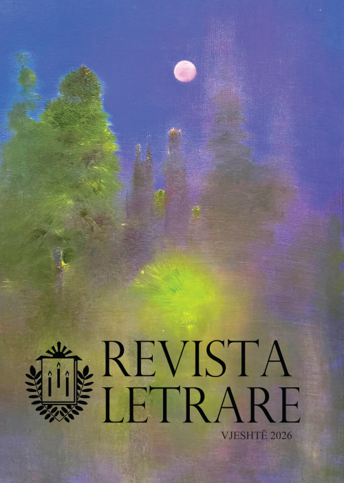Kopertina e Revista Letrare — Vjeshtë 2026